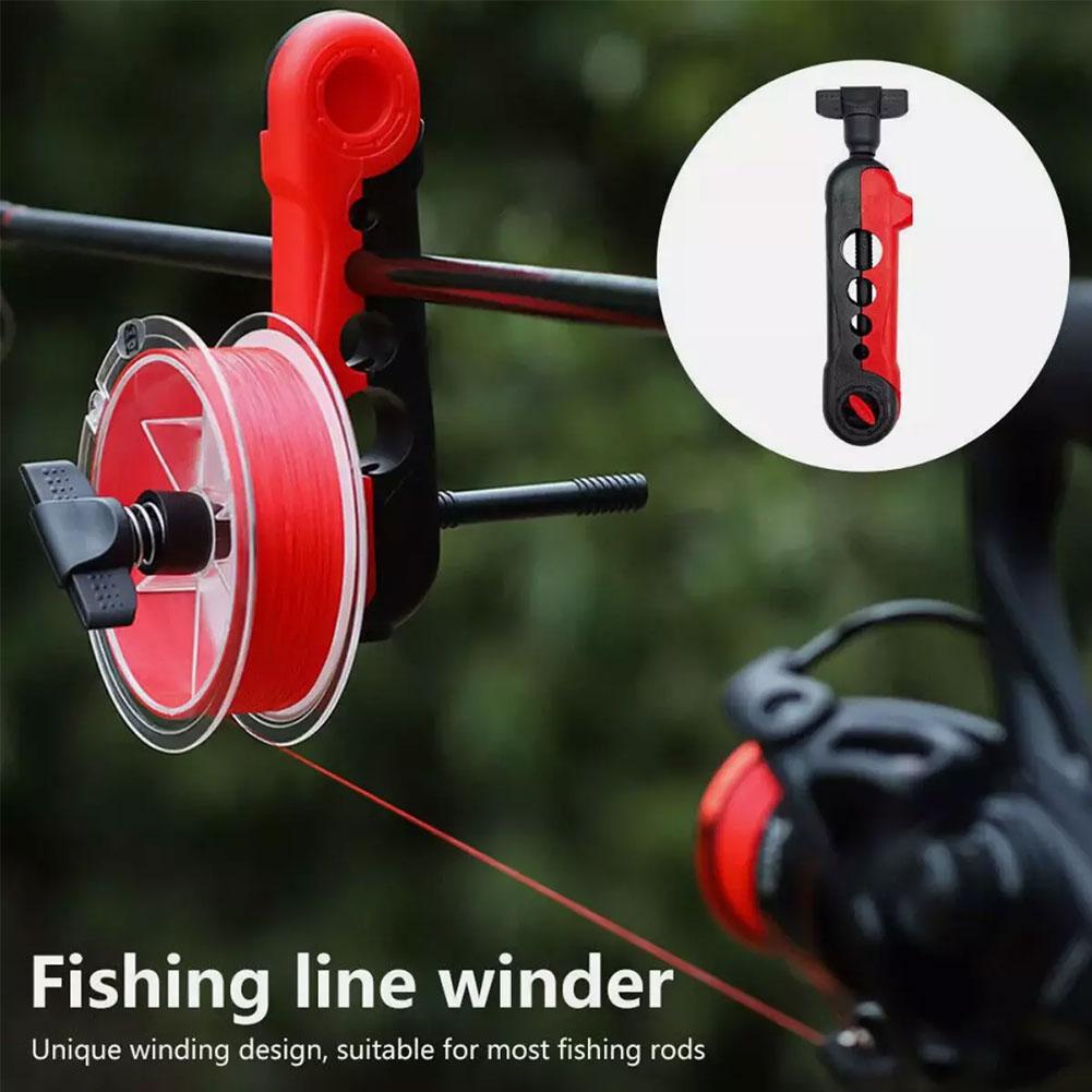 Fishing Line Dispenser - Портативный намотчик лески, держатель для удилища,