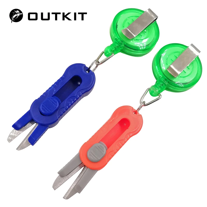 Fishing Line Cutter - OUTKIT 1 шт. мини-гибкие ножницы, резак