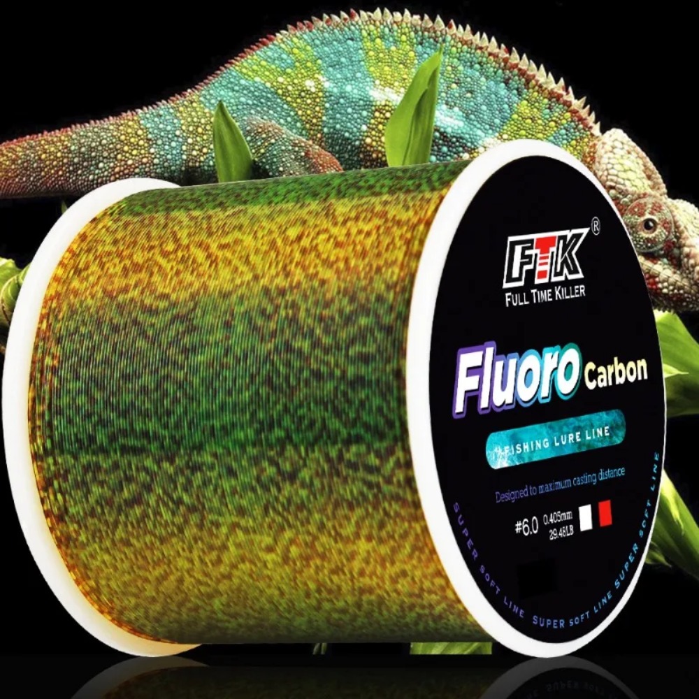 Fluorocarbon Line - Невидимая леска Billings, камуфляжная нейлоновая леска,