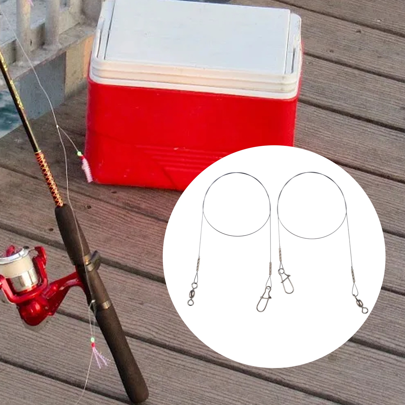 Fishing Line Winder - 2 шт., поводок из титановой проволоки