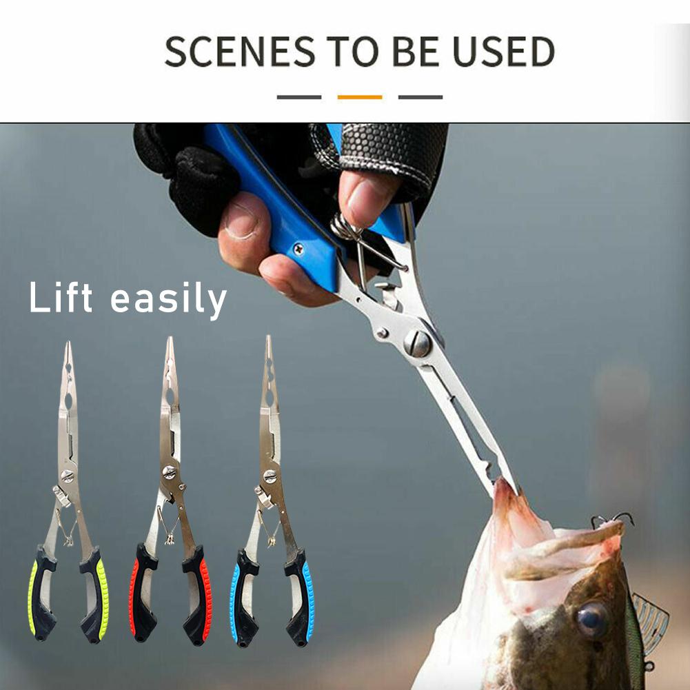 Fishing Line Cutter - Многофункциональные рыболовные плоскогубцы из нержавеющей стали: