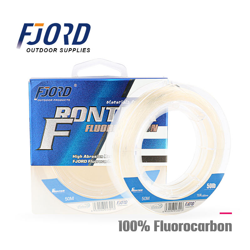 Fluorocarbon Line - Фторуглеродная японская рыболовная леска FJORD 100%,