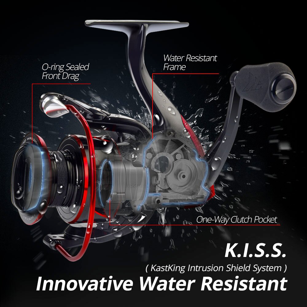 KastKing Sharky III Ball Beari – обзор и цена Kastking Reel Zephyr