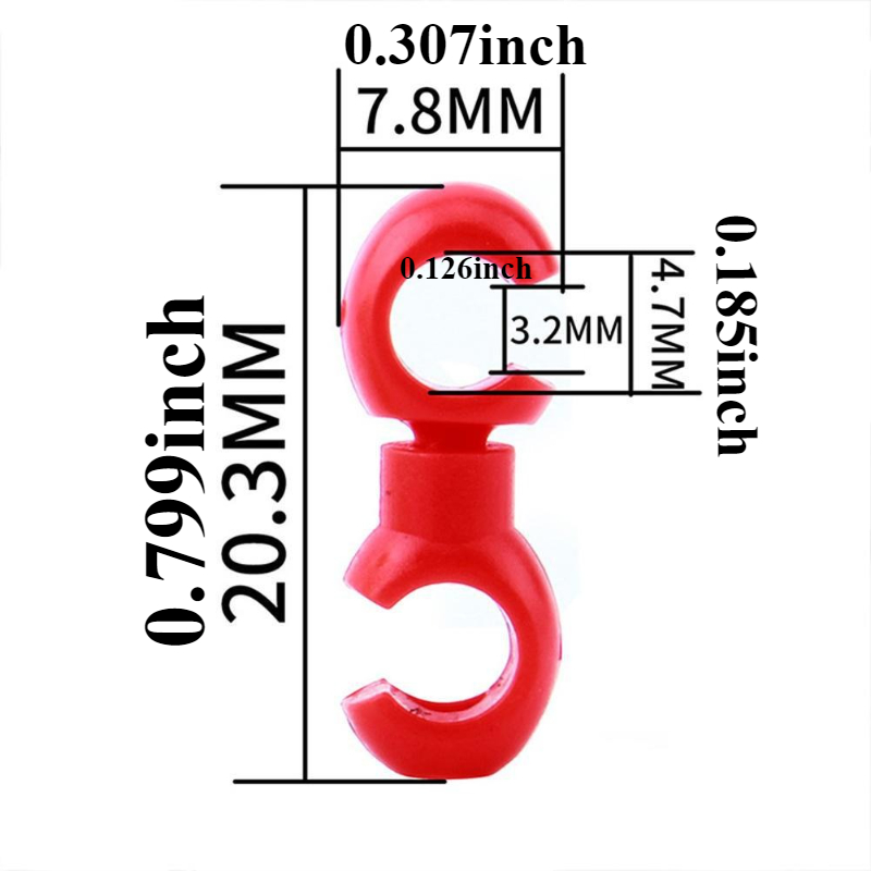 Набор из 10 пластиковых S-обра – обзор и цена Tippet Line