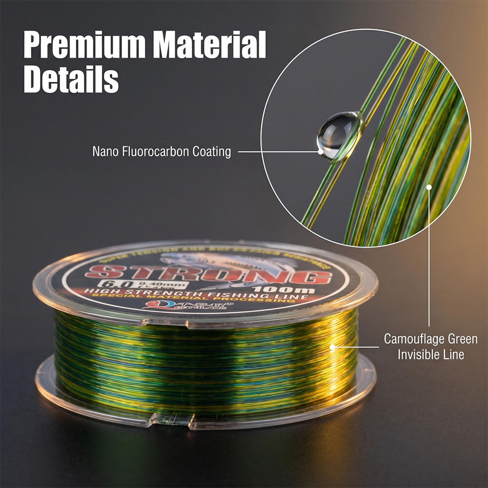 Леска моноволоконная флюорокар – обзор и цена Fluorocarbon Line