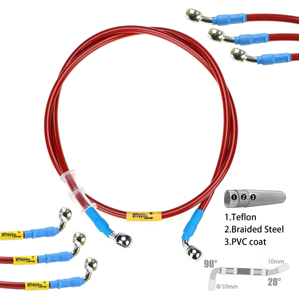 400-2400 мм тормозной шланг ги – обзор и цена Braided Line